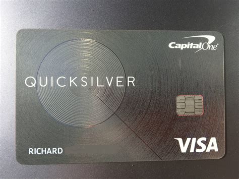Capital One Quicksilver Cash Back Credit Card