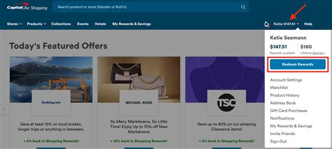 Capital One.com/rewards Catalog