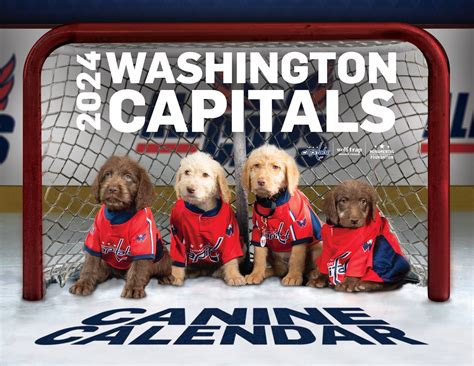 Capitals Canine Calendar 2024