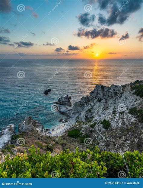 Capo Vaticano sunset