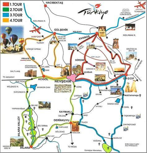 Cappadocia Travel Map