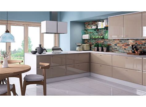 Embrace Modern Style with Chic Cappuccino Color Kitchen Cabinets for a Sophisticated Look