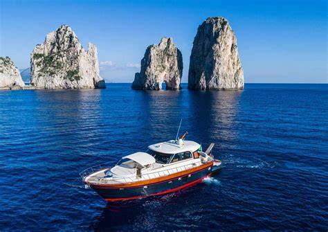 Capri beaches boat