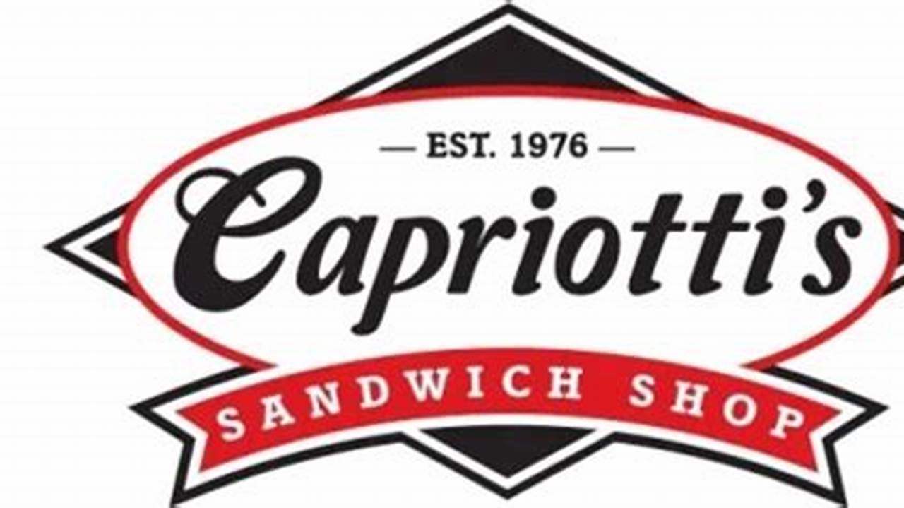 Capriottis Coupon Code 2025