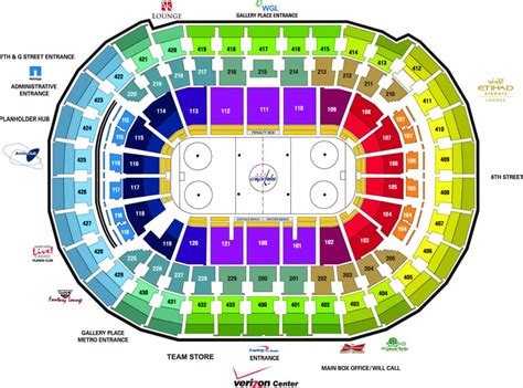 Caps Seating Chart