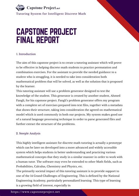 Capstone Project Sample