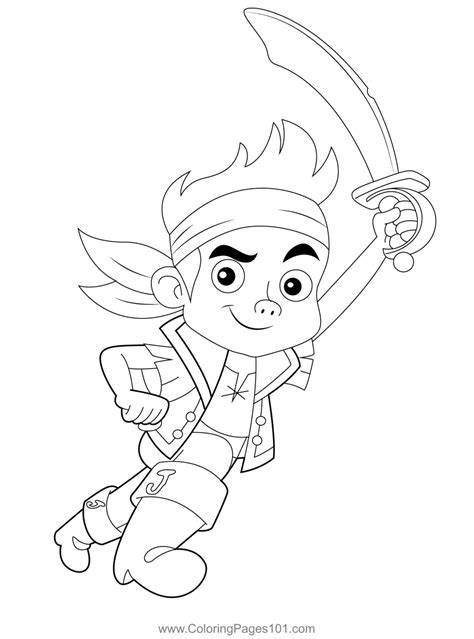 Captain Jake Coloring Pages