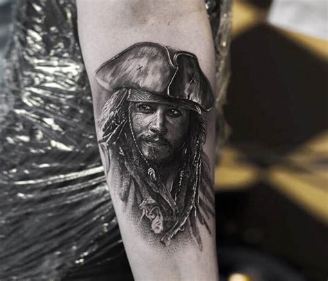 Captain Sparrow Tattoo