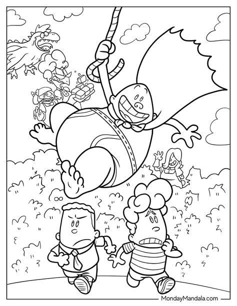 Captain Underpants Coloring Page