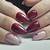 Captivatingly Beautiful: Dark Burgundy Nail Designs for a Glamorous Look