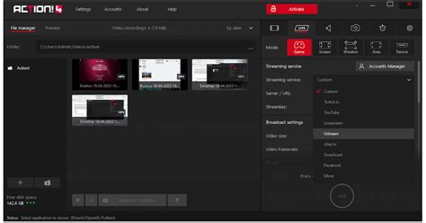 Capturing Gameplay and Live Streaming