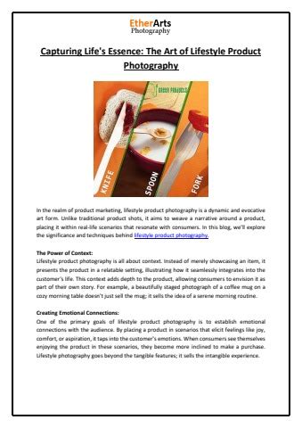 Capturing Life's Essence