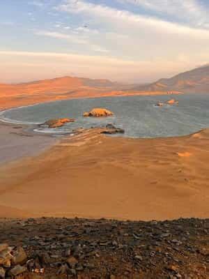 Capturing Paracas sunset images