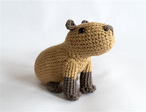 Capybara Crochet Free Pattern