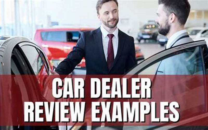 Car Dealership Reviews