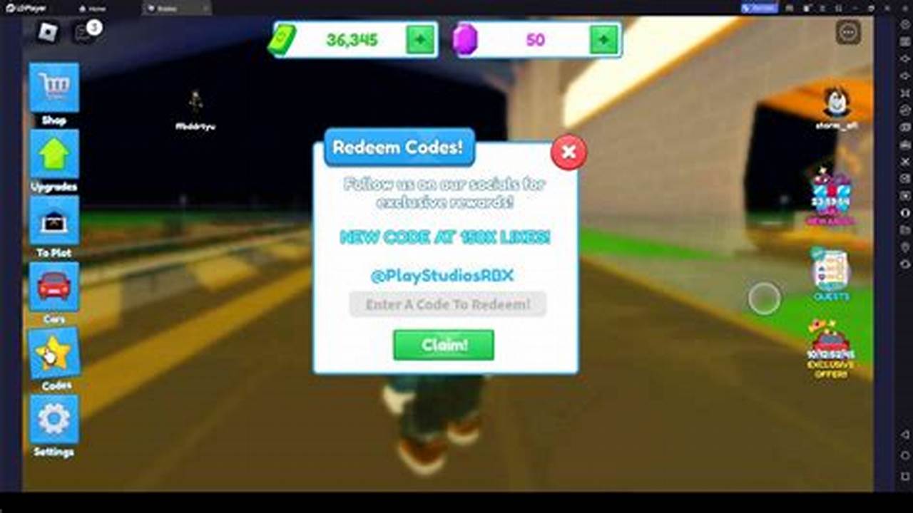 Car Factory Tycoon Roblox Codes 2024