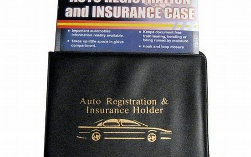 Car Registration And Insurance