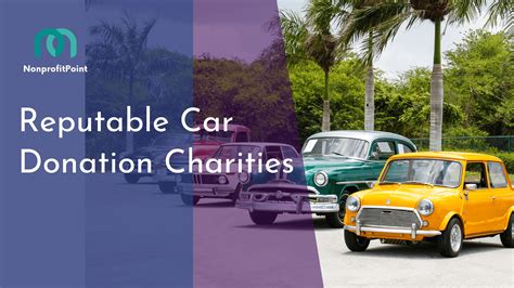 Car Donation Programs For Charity