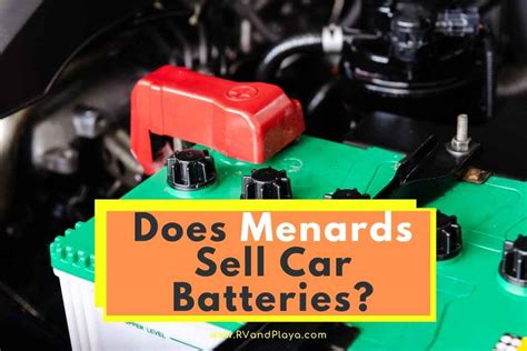 Rev Up Your Ride with Top-Performing Car Batteries at Menards - Energize Your Journey Now!
