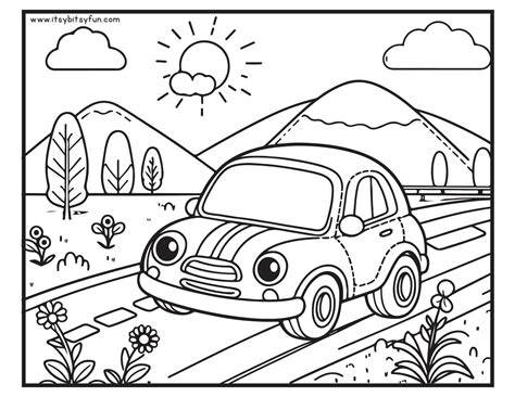 Car Coloring Pages For Kids