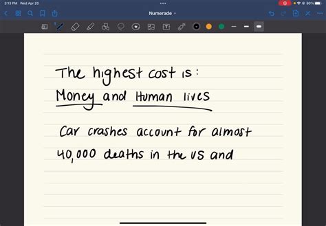 Car Crashes In The United States Result In High Costs. In What Areas Do These High Costs Occur?