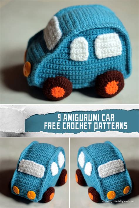 Car Crochet Pattern Free
