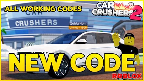 Car Crushers 2 Codes - Roblox - June 2023 -