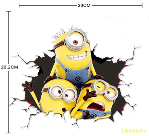 Car Decal Minion Stickers
