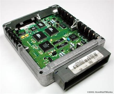 Car Engine Control Module (ECM)