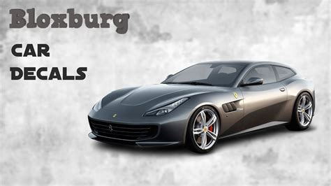 Car ID - Roblox