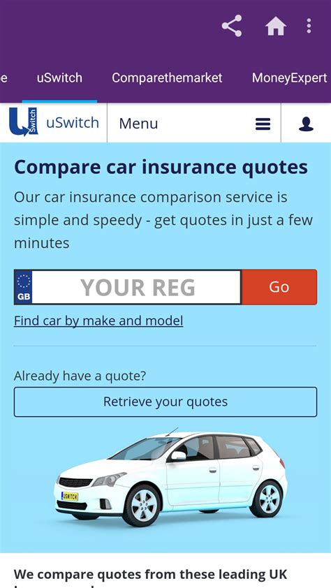 Car Insurance Compare Uk Quote