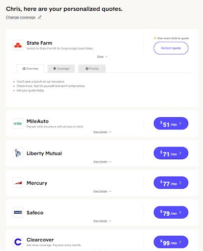 Car Insurance Quote Aggregator
