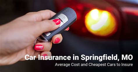 Compare Car Insurance Quotes in Springfield, MO - Affordable Rates and Coverage Options!
