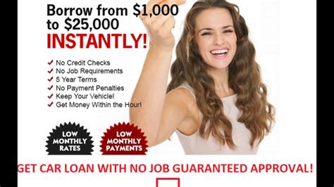 Car Loans With No Income Verification