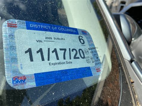 Car Sticker Date