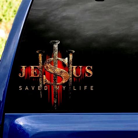 Car Sticker Jesus
