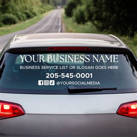 Car Stickers Business
