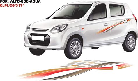 Car Stickers For Maruti 800