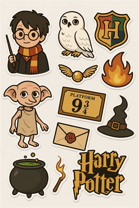 Car Stickers Harry Potter