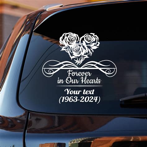 Car Stickers In Loving Memory