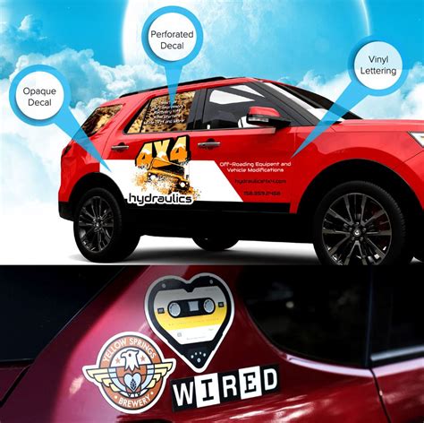 Car Stickers Printing