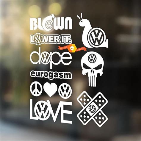 Car Stickers Vw