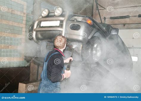 Car Wash From Bottom