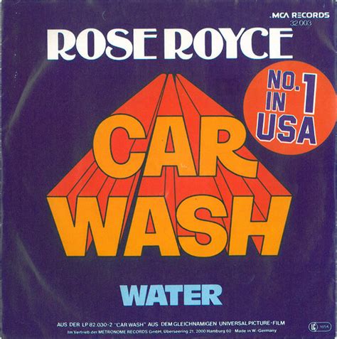 Car Wash Rose Royce,