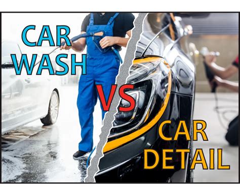 Car Wash Vs Detail