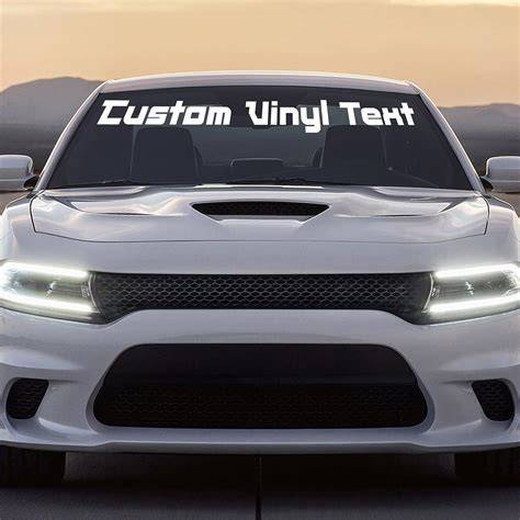 Car Window Decals Custom Made