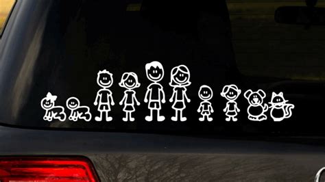 Car Window Decals Family