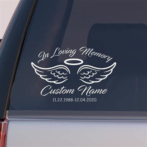 Car Window Decals Memorial