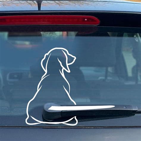 Car Window Decals Of Dogs