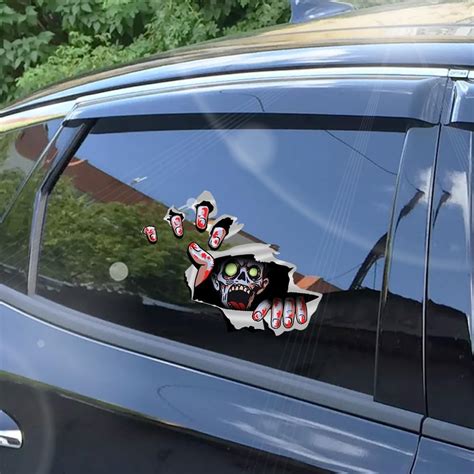 Car Window Decals Zombie